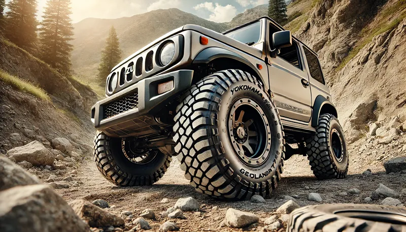 ジオランダーM/T G003とジムニーのサイズ選定