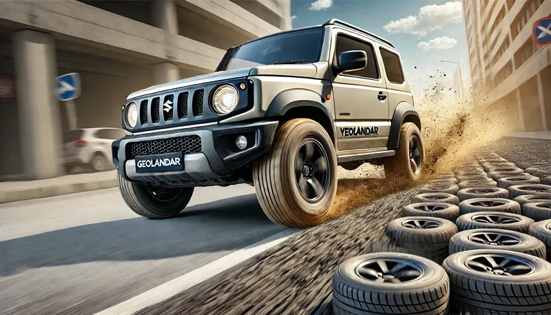 ジオランダーM/T G003装着ジムニーの性能評価