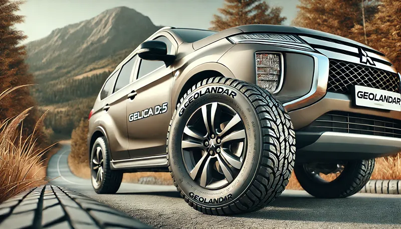 デリカD5のジオランダーSUV純正タイヤの魅力