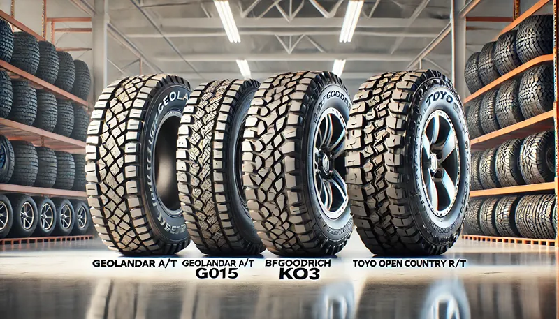 BFグッドリッチやオープンカントリーとの比較