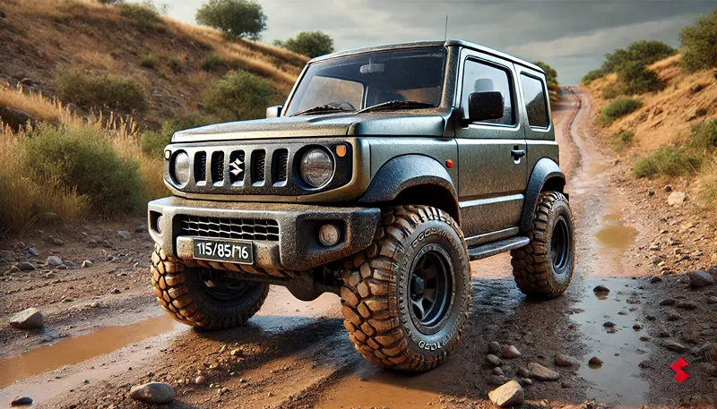 ジオランダー185/85R16のジムニーでの評価と欠点