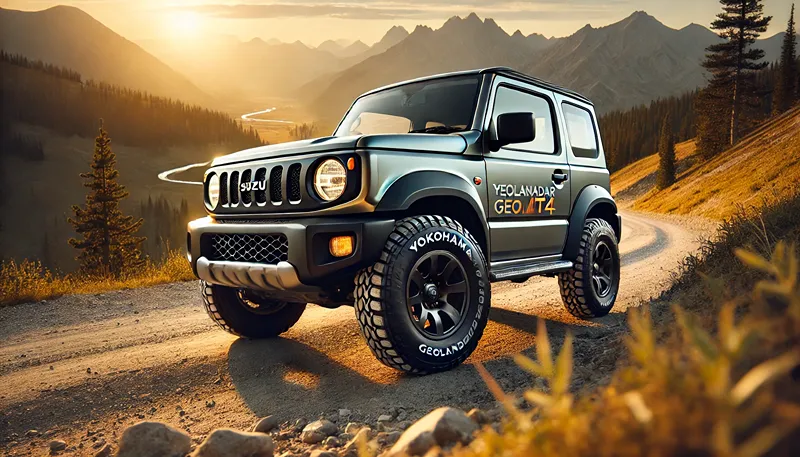 失敗しないジオランダーA/T4とジムニーの合わせ方！純正サイズと燃費のリアル