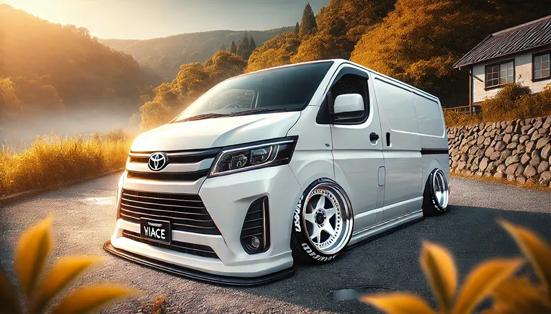 ハイエースのホワイトレターと車検の総括