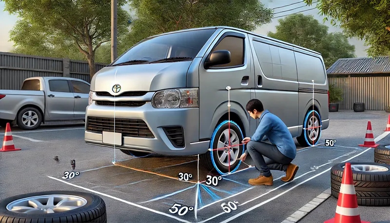 タイヤはみ出し対策の30度50度ルール