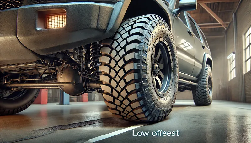 フェンダー干渉とインセットの注意