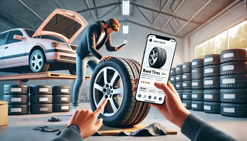 メルカリでタイヤ購入は危険？ゴミを掴まない選び方と持ち込み交換の全手順