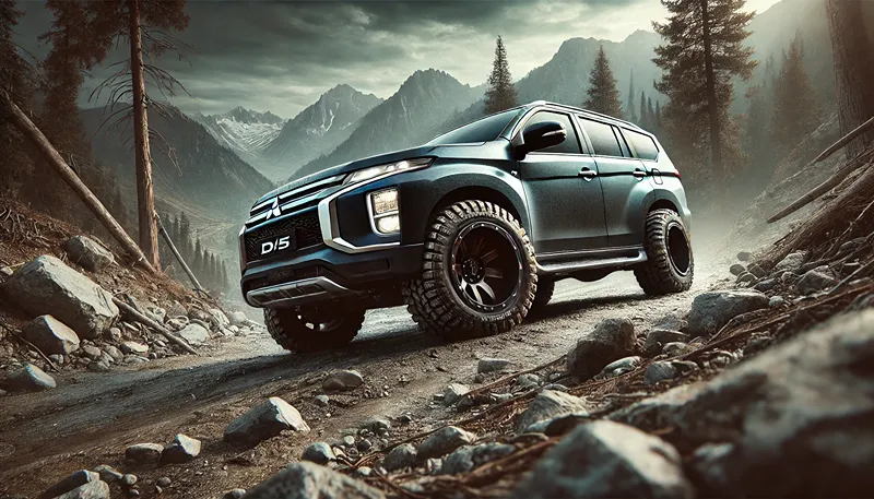 デリカD:5にマッドテレーンタイヤ！235/70R16は履ける？干渉と車検を徹底検証