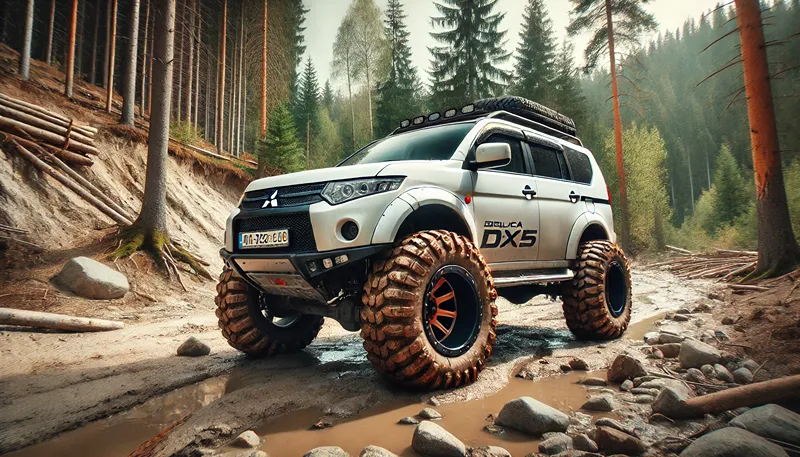 デリカのマッドテレーンタイヤ選びとサイズ