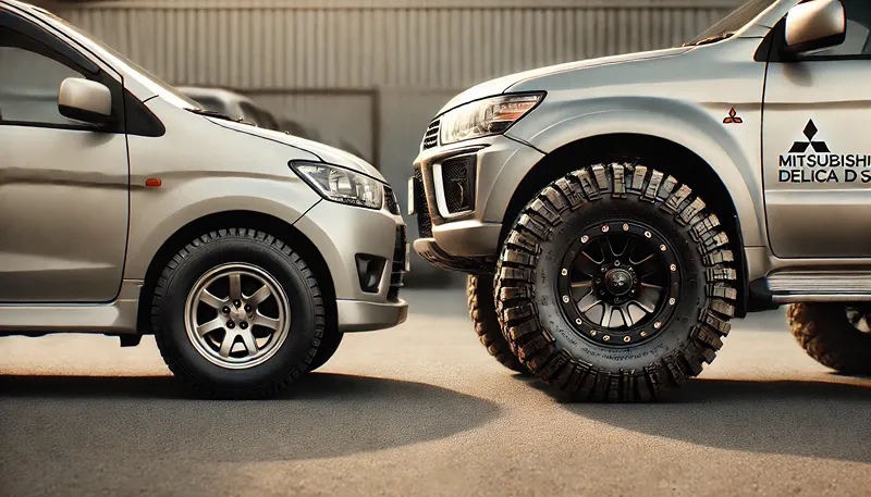 純正18インチから16インチへの変更点