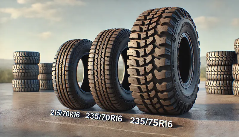 おすすめのタイヤサイズと外径の限界