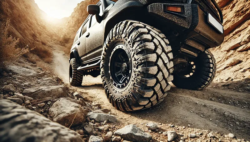 構造から知るマッドテレーンタイヤの乗り心地