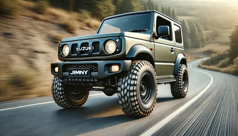 ジムニーのマッドテレーンタイヤ振動対策