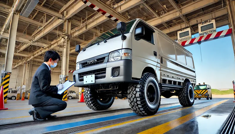 貨物車のマッドテレーンタイヤは車検に通らない?