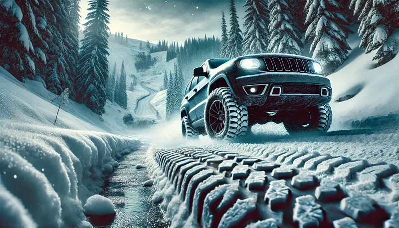 マッドテレーンタイヤで雪道は走れる？深雪は最強だが「氷で止まらない」物理的理由