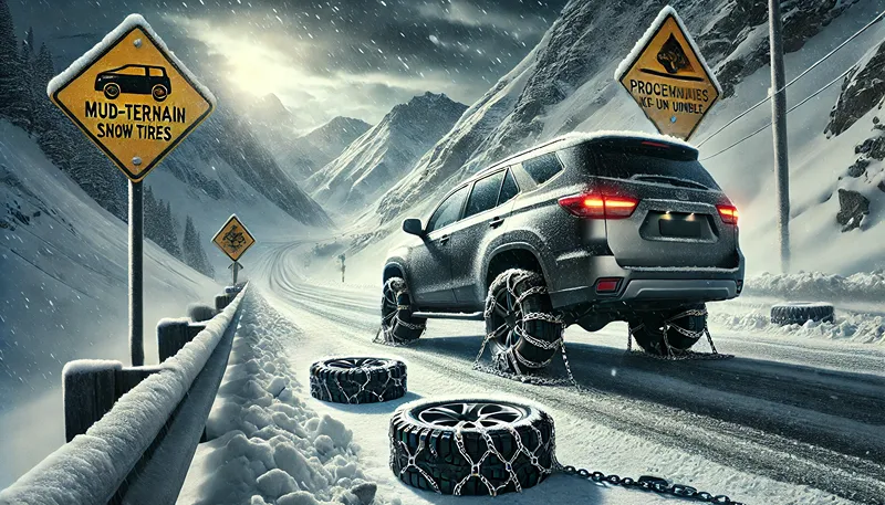 マッドテレーンタイヤで雪道を走る最終結論