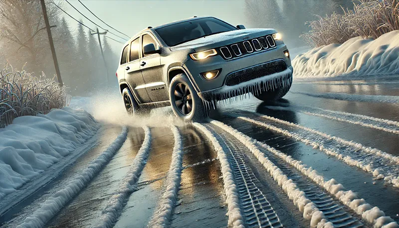 氷上では全く止まらない物理的メカニズム