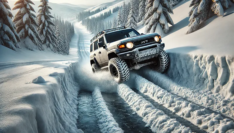 深雪には強いが凍結路は危険な理由