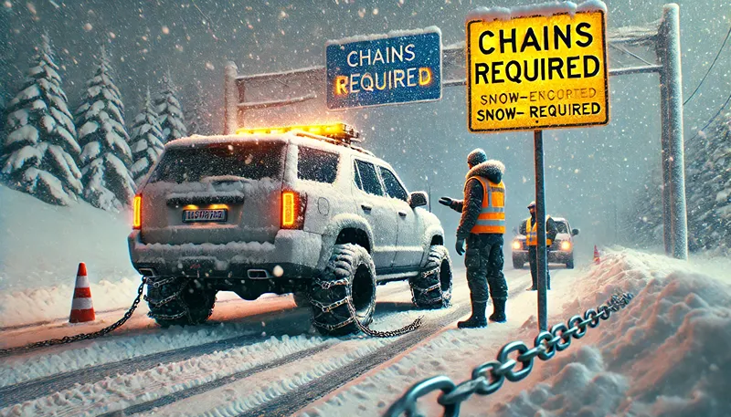 チェーン規制時は走行不可となる理由