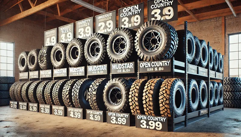 サイズ別の価格と流通相場