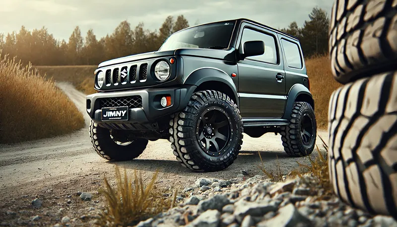 ジムニーへの適合サイズとマッチング