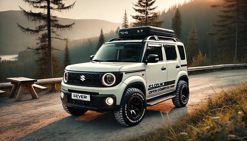 エブリィのノーマル車高にオープンカントリーは最適解