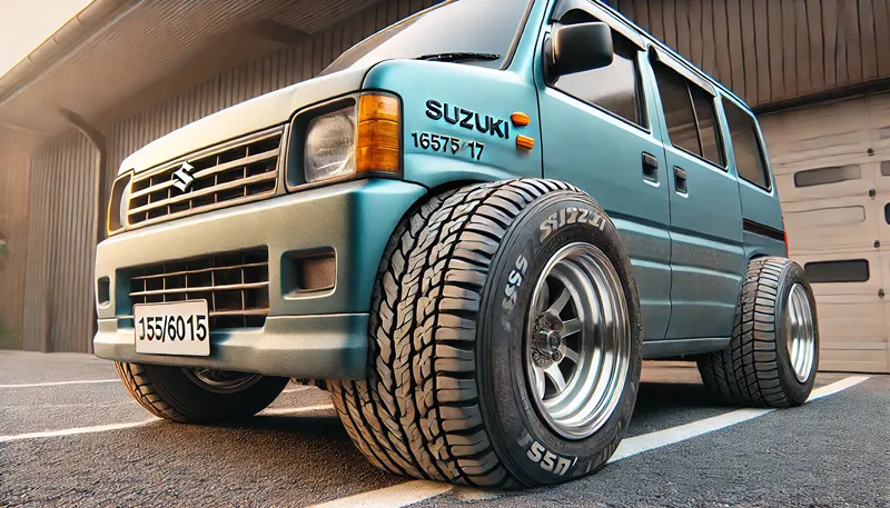 165/60R15へのインチアップは危険