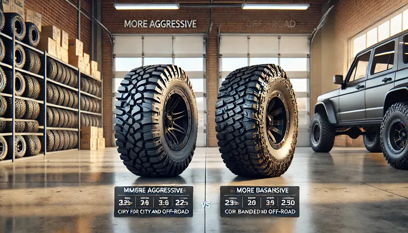 オープンカントリーとグッドリッチを比較し性能差を検証