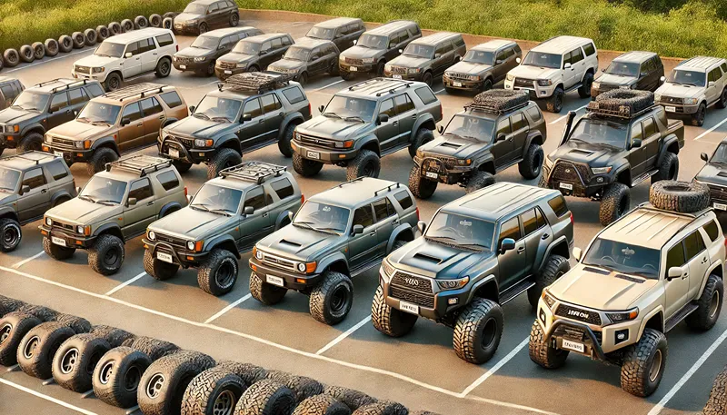 車種別オープンカントリーとグッドリッチの比較ガイド