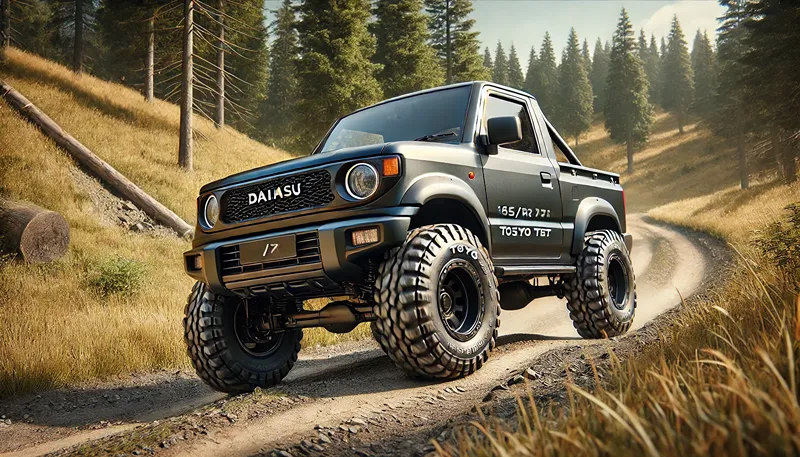 165/80R14オープンカントリーでハイゼット活用