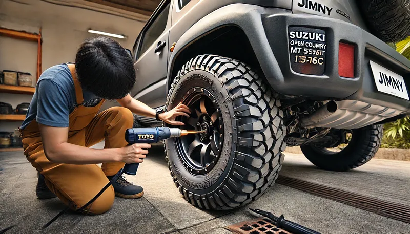 ノーマル車高での干渉対策