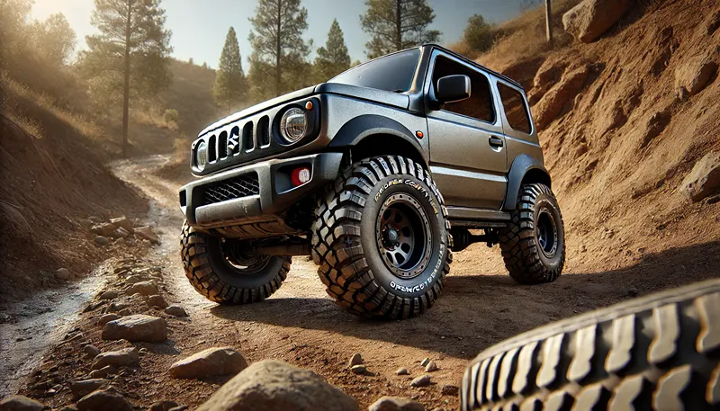 オープンカントリーMT 225/75R16とジムニーの相性