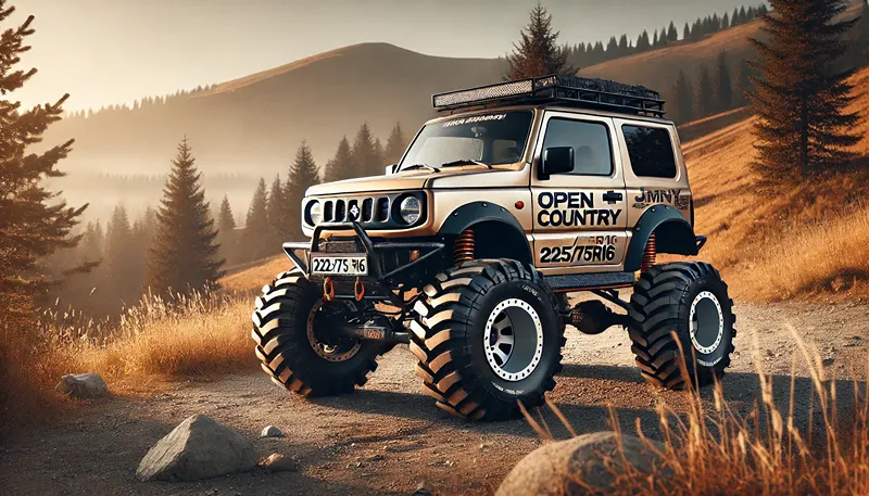 ジムニーとオープンカントリーMT 225/75R16の総括
