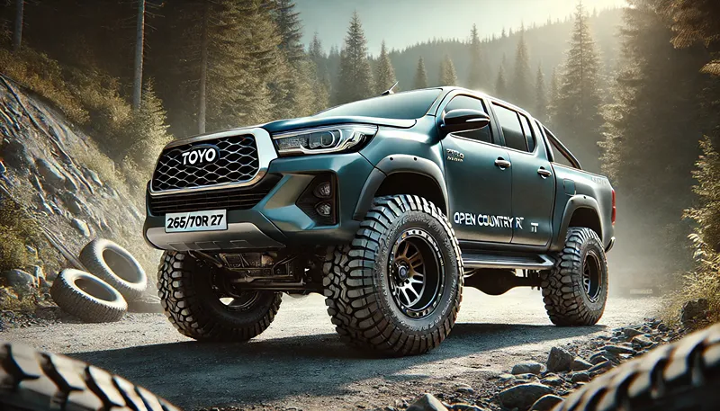 265/70R17はハイラックスに最適か