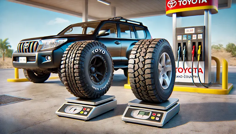 実燃費への影響とタイヤ重量の関係