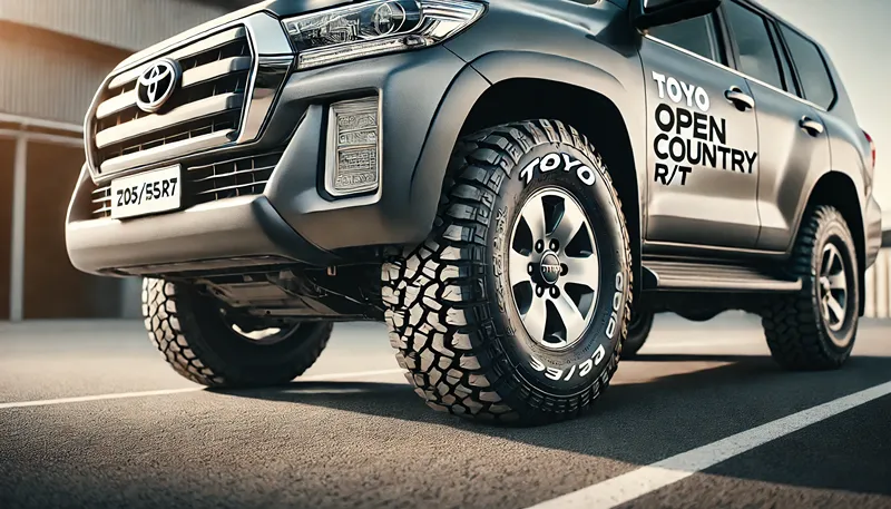 標準265/65R17とホワイトレター