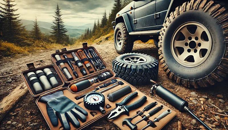 オフロード車のタイヤ空気圧管理とトラブル対策