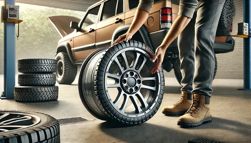 軽量ホイールで重量増を相殺する対策