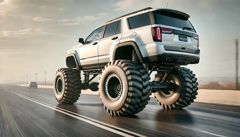 リフトアップ時の空気抵抗と燃費への影響