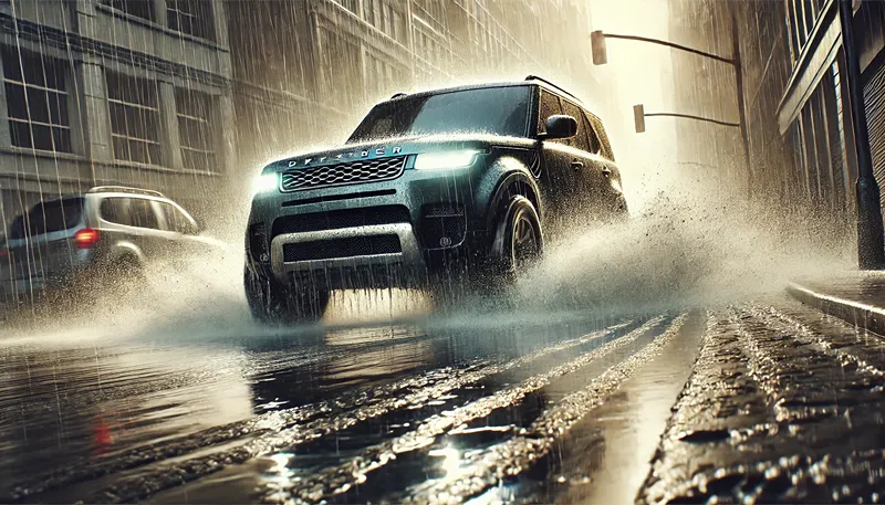 雨の日のオフロードタイヤは滑る危険性