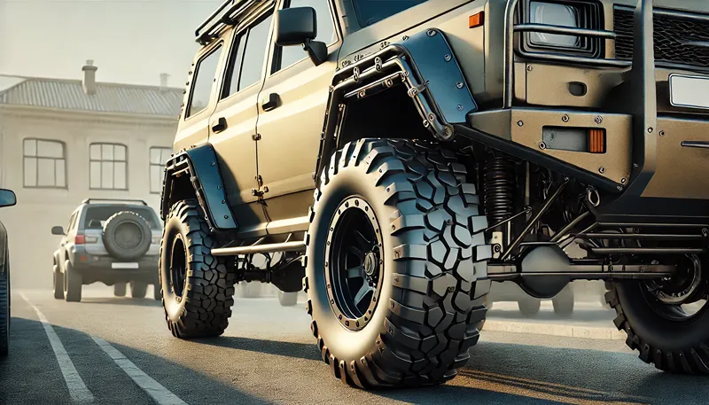 オーバーフェンダーの構造変更と車幅の規定