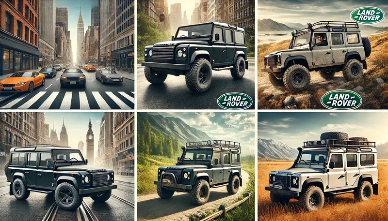 目的に合ったディフェンダーのオフロードタイヤ選択