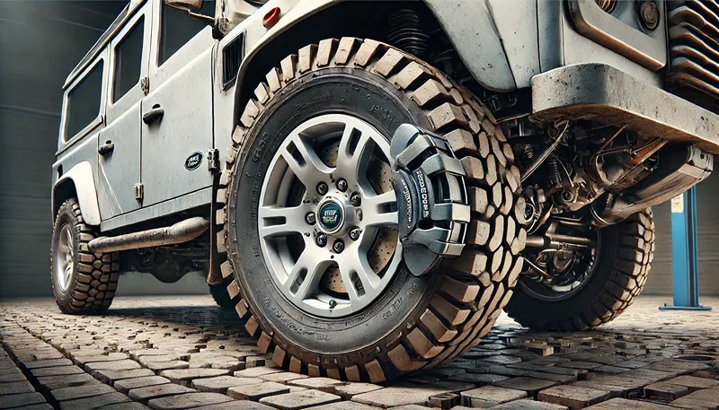 18インチへインチダウンする際のブレーキ干渉