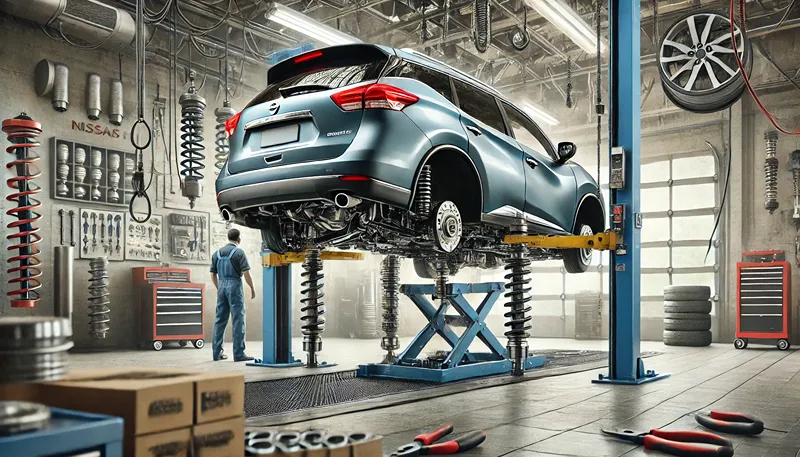 リフトアップの方法とサスペンション