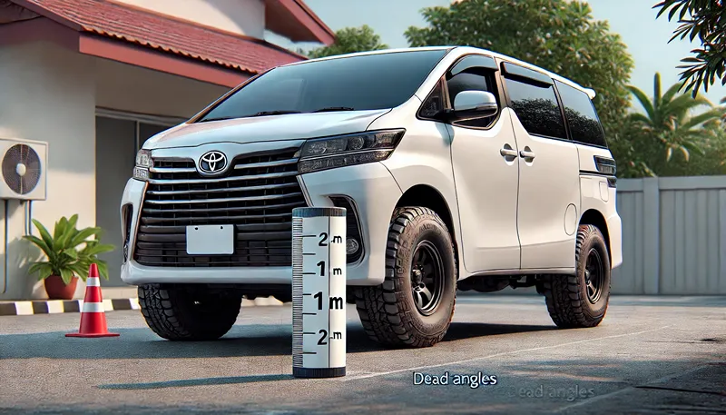 リフトアップ時の直前直左の死角と対策