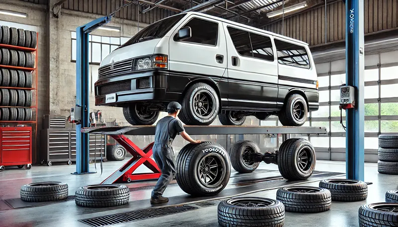 タイヤ寿命を延ばすローテーション