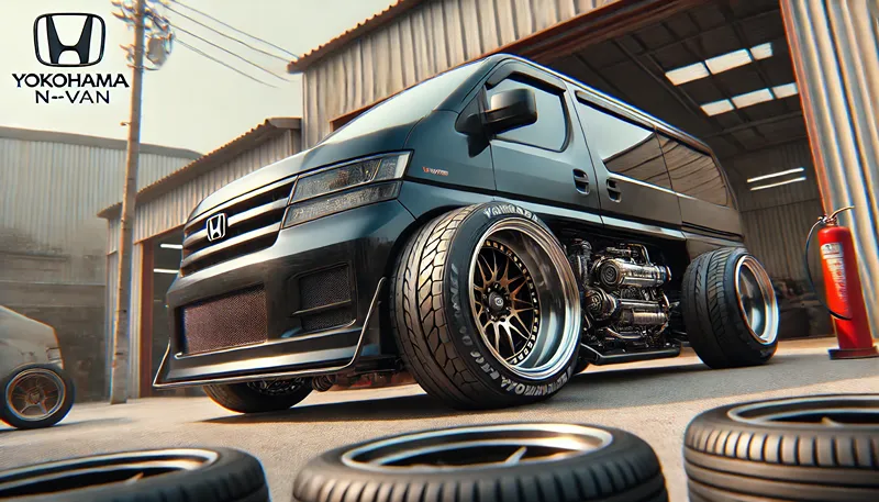 車検対応の14インチへのインチアップ