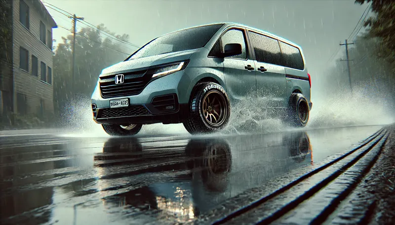 雨の日も安心なウェット性能とグリップ