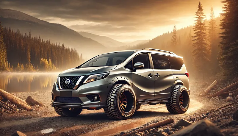 セレナ×オフロードタイヤ｜ノーマル車高で履ける限界サイズと車検の真実