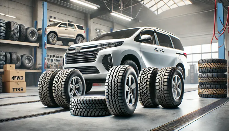 4WD車で注意すべき外径差