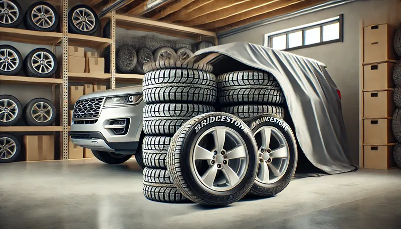 ブリヂストンのスタッドレスは何年持つか延ばす保管法